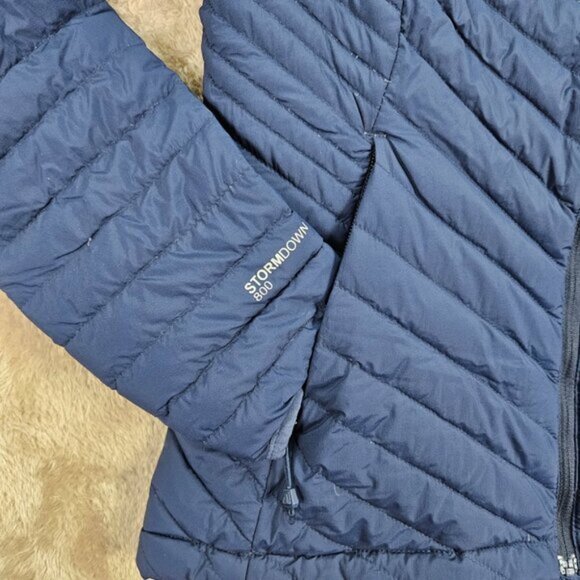 Eddie Bauer StormDown 800 First Ascent Blue Puffer Jacket Packable Womens Size S - Picture 3 of 10